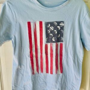 GAP Light Blue Flag Tee